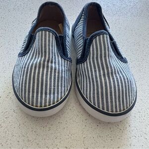 Janie and Jack STRIPED SLIP-ON SNEAKER boys size 7C